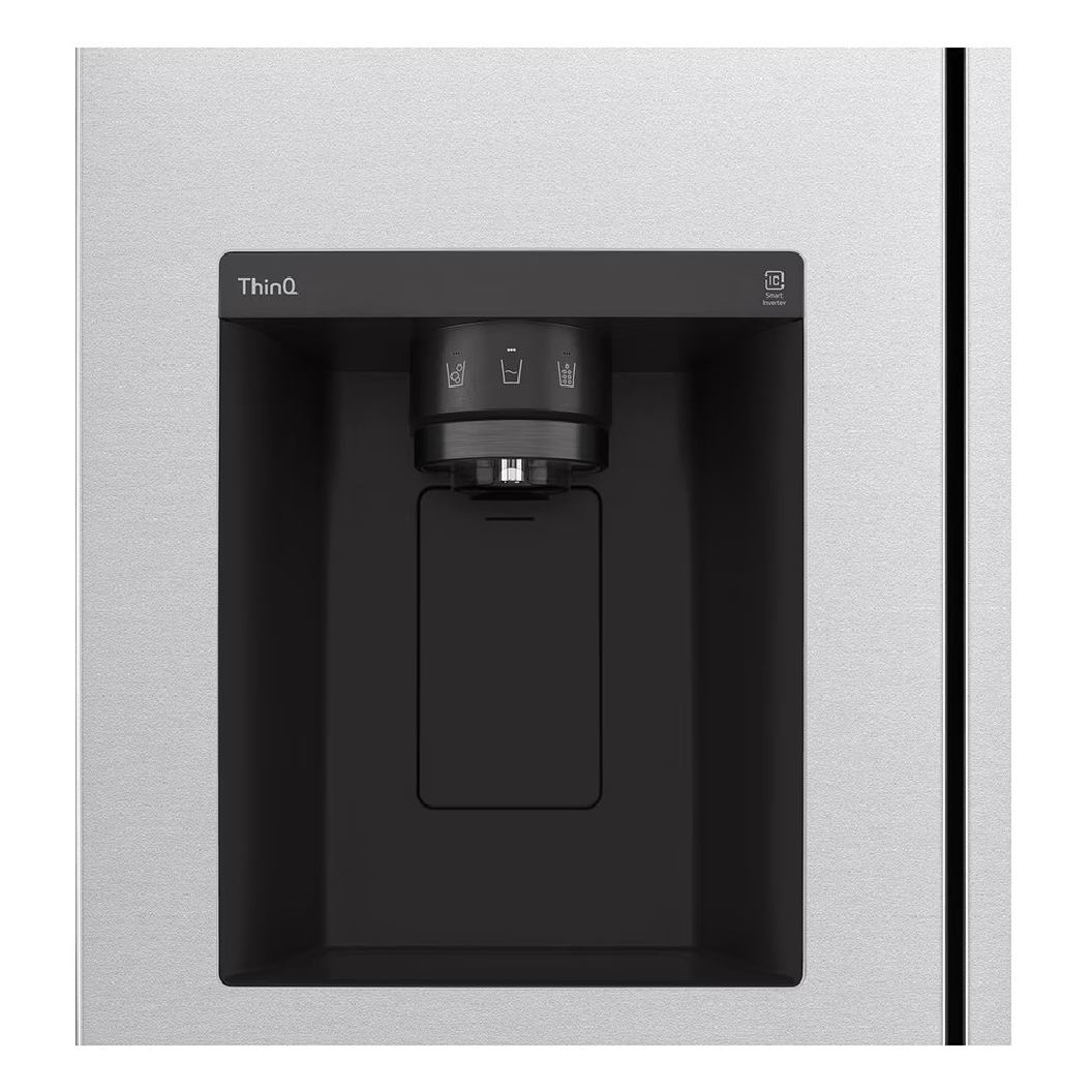 Réfrigérateur côte à côte profondeur comptoir 36 po, 23 pi³ Inox avec Wi-Fi