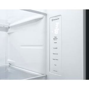 Réfrigérateur côte à côte profondeur comptoir 36 po, 23 pi³ Inox avec Wi-Fi