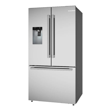 Réfrigérateur à portes françaises 36 po, 26 pi³ 3 portes Inox avec Distributeur d'eau externe et Wi-Fi - Série 500