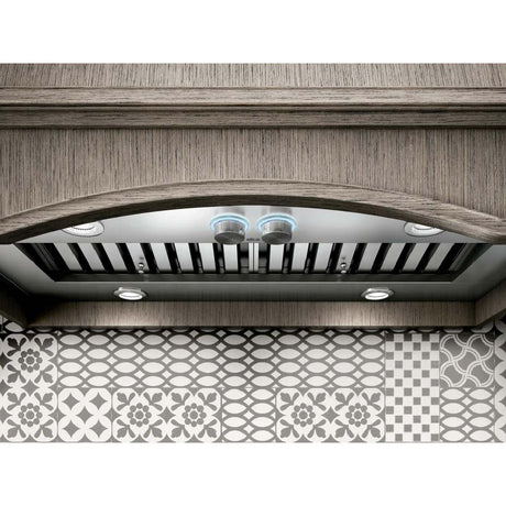 Hotte encastrable 46 po 1200 CFM, Inox avec Système de silence exclusif - Série Pro