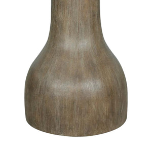 Table de bout en bois et placage de chêne brun grisâtre - Bosley