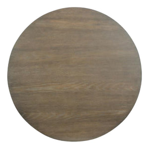 Table basse en bois et placage de chêne brun grisâtre - Bosley