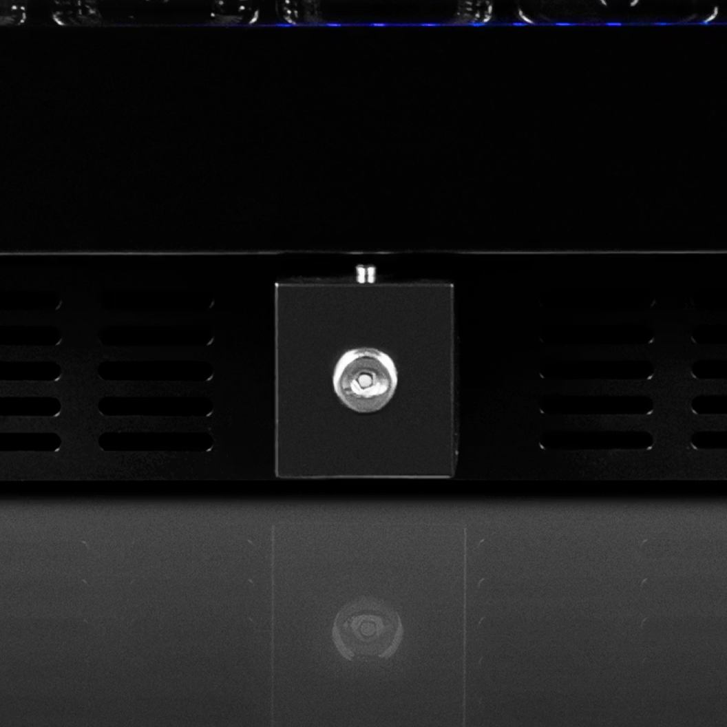 Cellier 26 po, 194 bouteilles noir - Gamme Black Pearl avec Wi-Fi