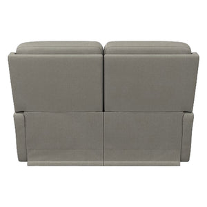 Causeuse inclinable motorisée en tissu beige avec soutien lombaire - Finley