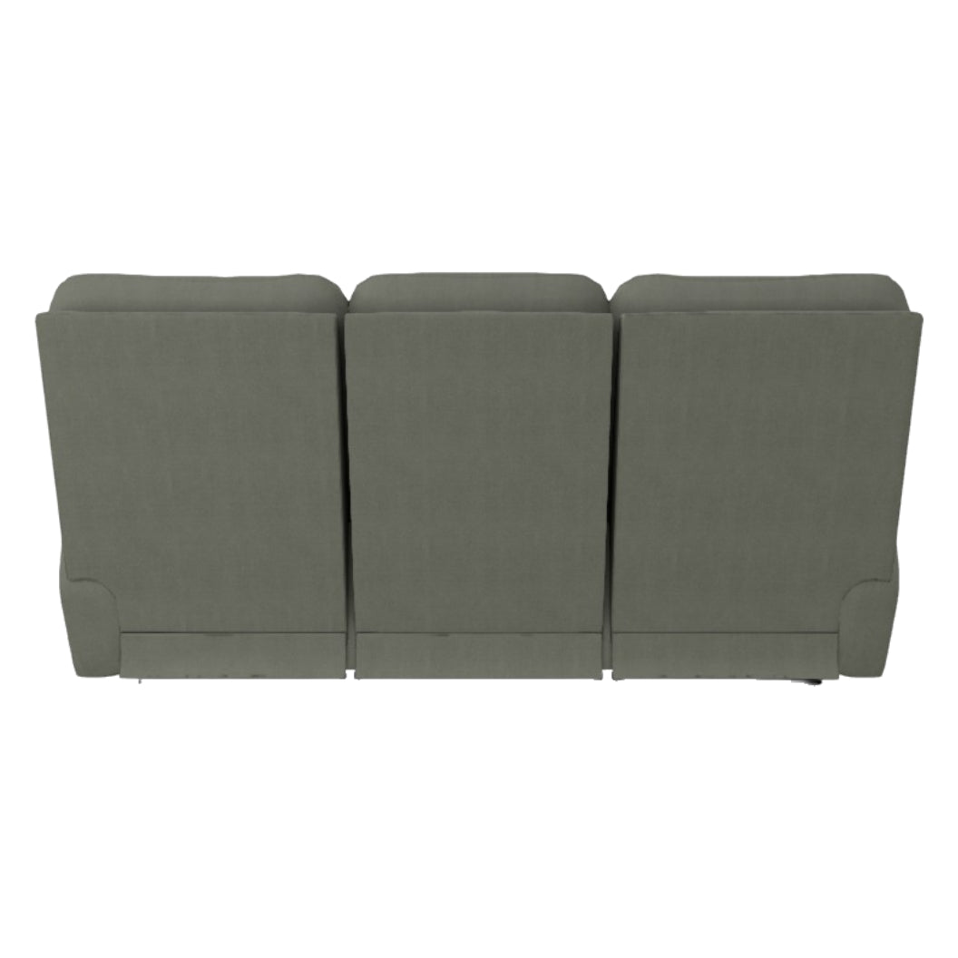 Sofa inclinable en tissu gris - Brooks