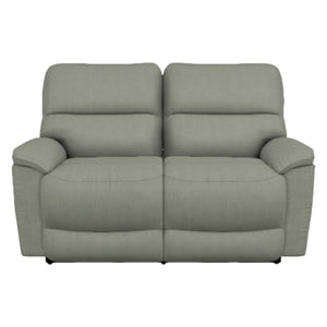 Causeuse inclinable en tissu gris - Brooks