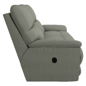 Causeuse inclinable en tissu gris - Brooks