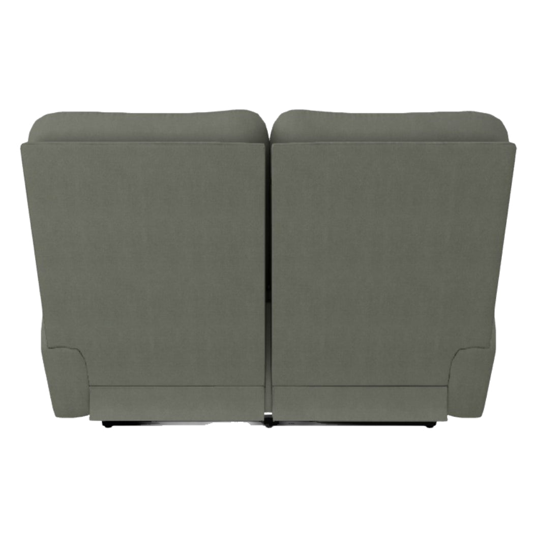 Causeuse inclinable en tissu gris - Brooks