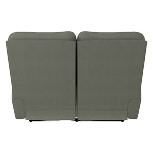 Causeuse inclinable en tissu gris - Brooks