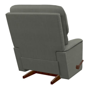 Fauteuil berçant et inclinable en tissu gris - Brooks