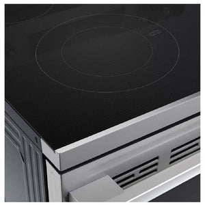 Cuisinière électrique 30 po, 6,3 pi³ Inox avec convection ProBake® et Air Fry