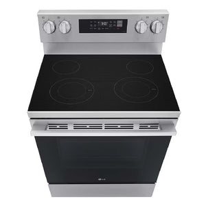 Cuisinière électrique 30 po, 6,3 pi³ Inox avec convection ProBake® et Air Fry