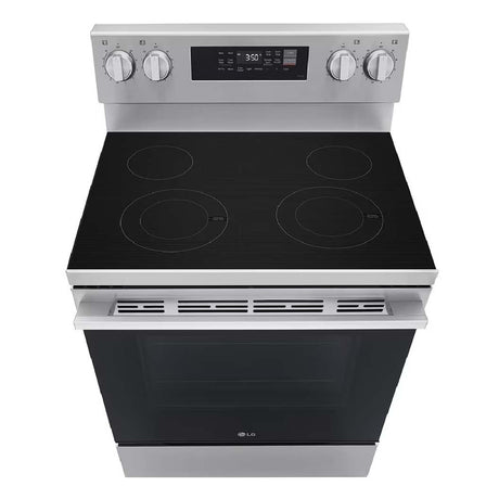 Cuisinière électrique 30 po, 6,3 pi³ Inox avec convection ProBake® et Air Fry