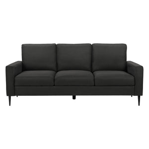 Sofa aspect cuir et en tissu - 8J33A02-8J33L19