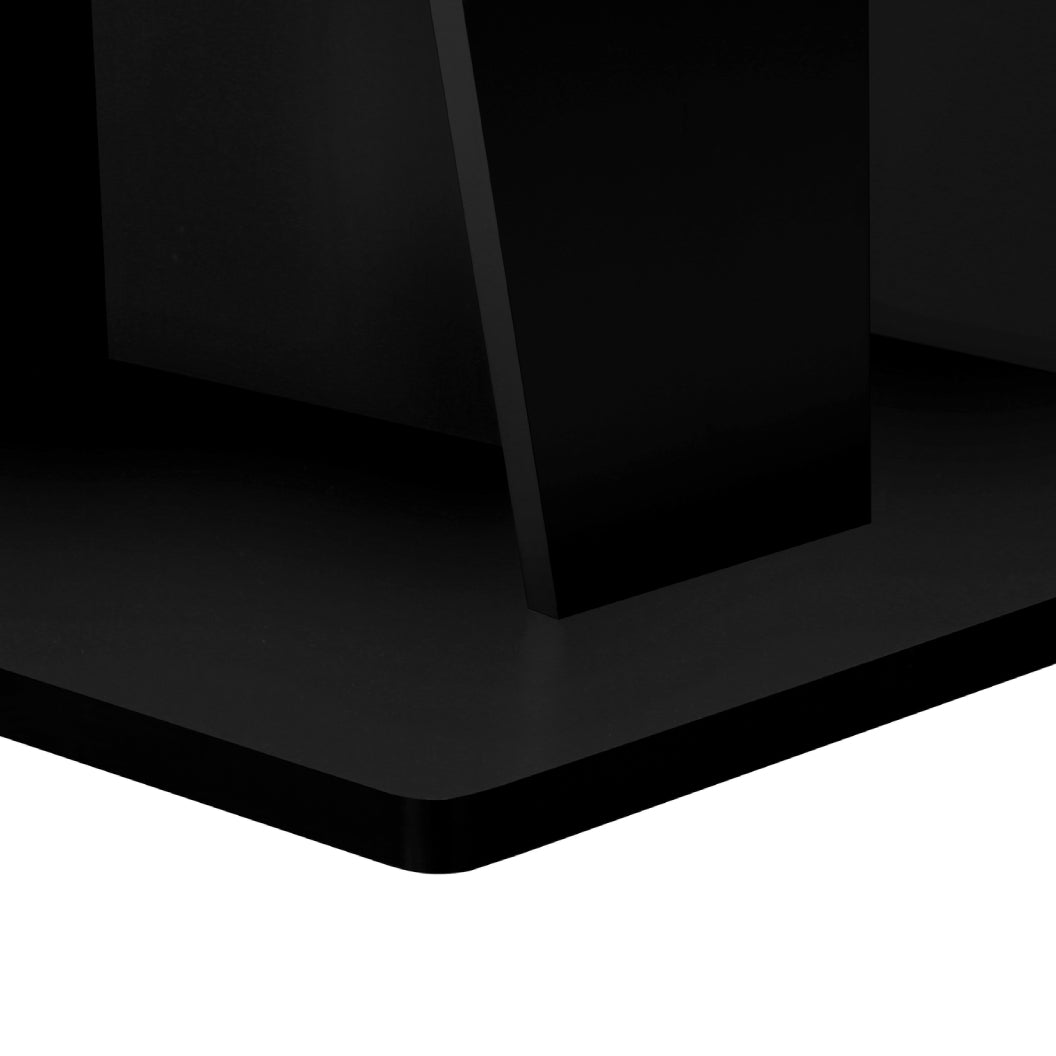 Table de salle à manger rectangulaire en pierre frittée blanche - I 1128