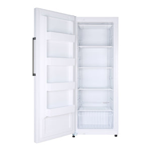 Congélateur vertical de luxe 28 po, 14,4 pi³ Blanc