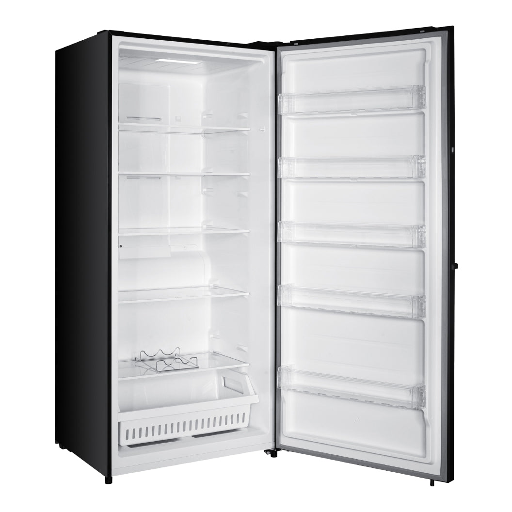 Réfrigérateur/congélateur convertible 33 po, 21,2 pi³ Acier noir