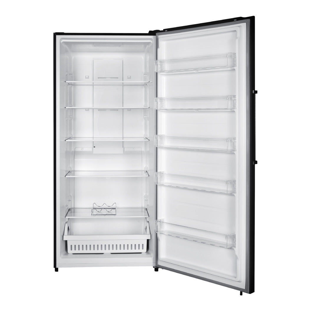 Réfrigérateur/congélateur convertible 33 po, 21,2 pi³ Acier noir