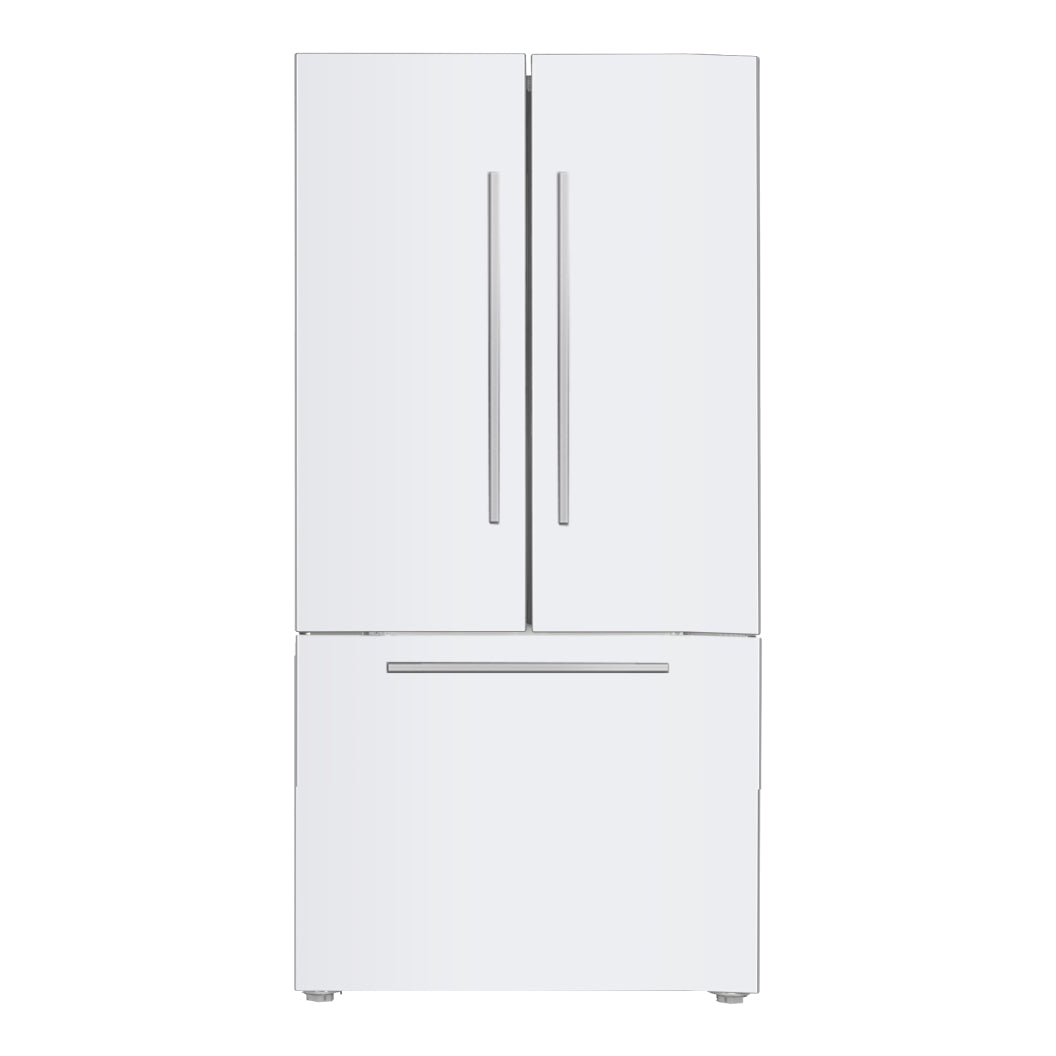 Réfrigérateur porte française 36 po, 20,8 pi³ 3 portes Blanc