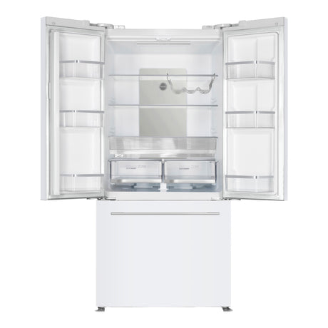 Réfrigérateur porte française 36 po, 20,8 pi³ 3 portes Blanc