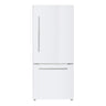Réfrigérateur à congélateur inférieur 30 po, 18 pi³ Blanc ou Inox avec technologie Inverter