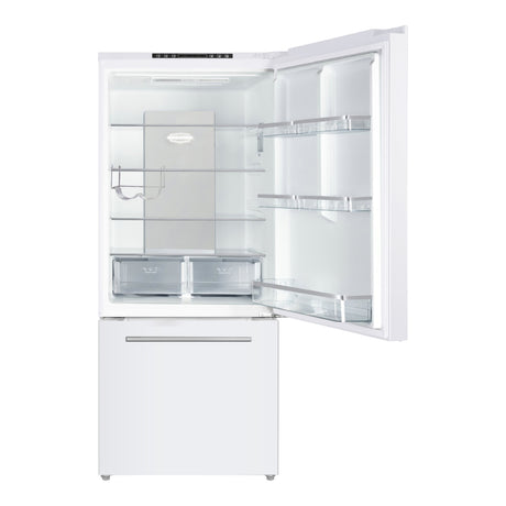 Réfrigérateur à congélateur inférieur 30 po, 18 pi³ avec technologie Inverter