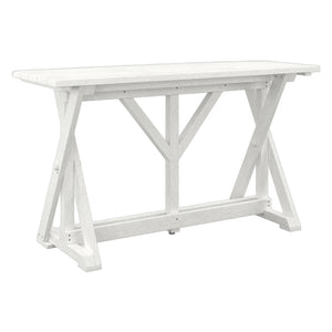 Table de bar extérieure en plastique recyclé - Harvest T204