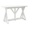Table de bar extérieure en plastique recyclé - Harvest T204