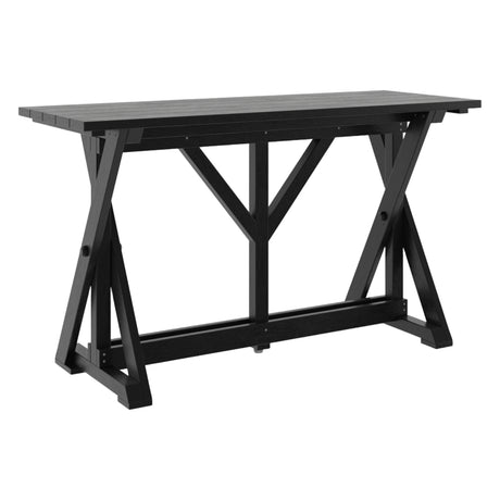 Table de bar extérieure en plastique recyclé - Harvest T204