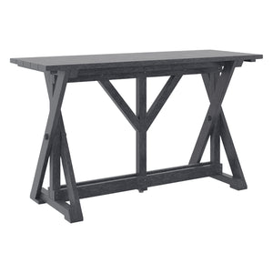 Table de bar extérieure en plastique recyclé - Harvest T204