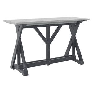 Table de bar extérieure en plastique recyclé - Harvest T204