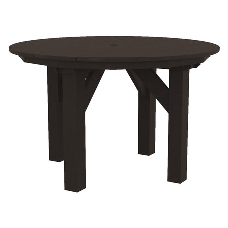 Table à manger extérieure en plastique recyclé - T05