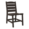 Chaise de salle à manger extérieure en plastique recyclé - Napa C321