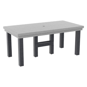 Table à manger extérieure en plastique recyclé - Napa T301-T302