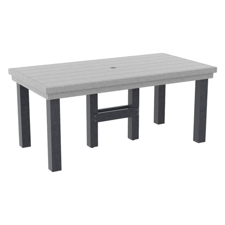Table à manger extérieure en plastique recyclé - Napa T301-T302