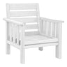 Fauteuil extérieur en plastique recyclé - Stratford DSF261