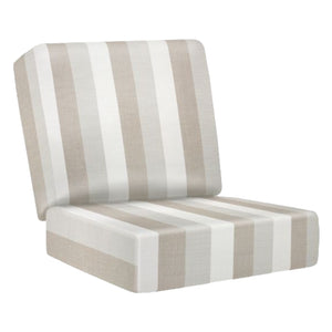 Ensemble de coussins extérieurs en tissu Sunbrella - Deep Seating DSC21