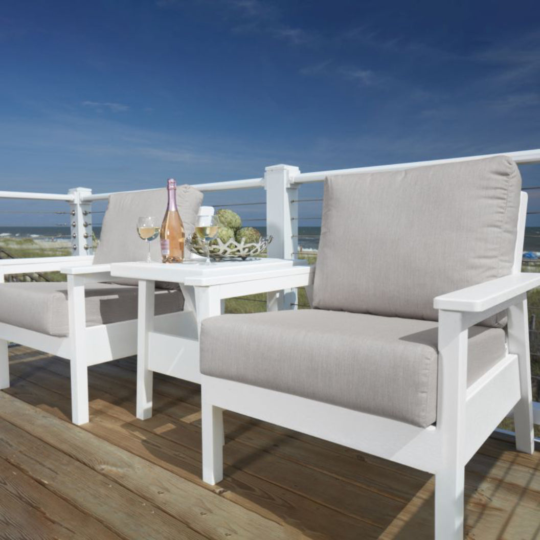 Fauteuil extérieur en plastique recyclé - Tofino DSF281