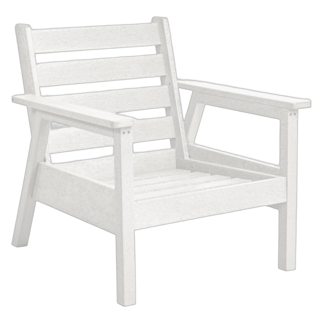 Fauteuil extérieur en plastique recyclé - Tofino DSF281