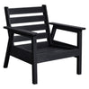 Fauteuil extérieur en plastique recyclé - Tofino DSF281