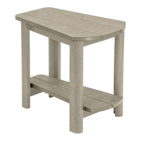 Table d'appoint extérieure en plastique recyclé - Addy T04