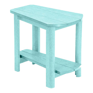 Table d'appoint extérieure en plastique recyclé - Addy T04