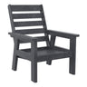 Fauteuil extérieur en plastique recyclé - Charleston DSF291
