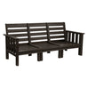 Sofa extérieur en plastique recyclé - Stratford DSF263