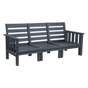 Sofa extérieur en plastique recyclé - Stratford DSF263