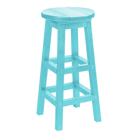 Tabouret de bar extérieur en plastique recyclé - C21