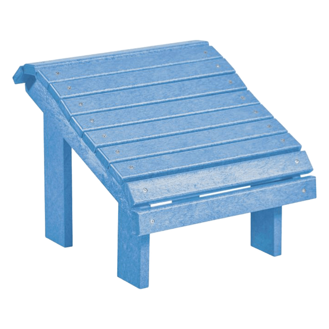 Repose-pieds extérieur en plastique recyclé - Premium F04