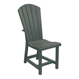 Chaise de salle à manger extérieure en plastique recyclé - Addy C11