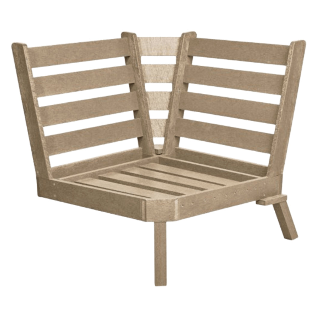 Module d'angle extérieur en plastique recyclé - Tofino DSF286