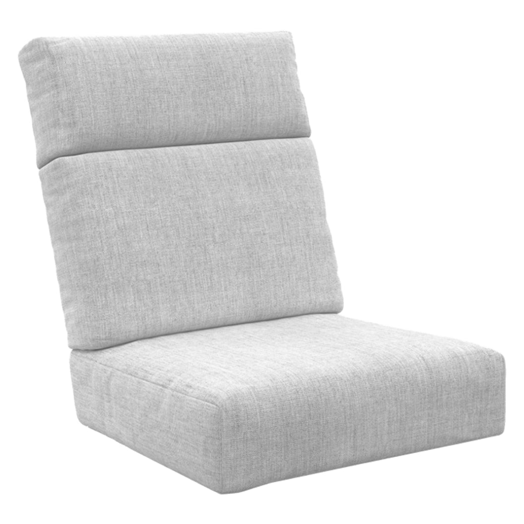 Ensemble de coussins à dossier haut d'extérieur en tissu Sunbrella - Deep Seating DSH21